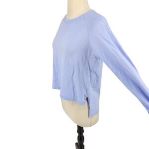 Eileen Fisher Light Blue Long-Sleeve Top – Size M